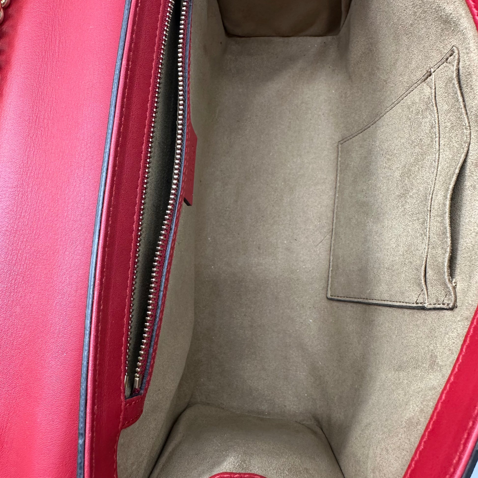 Gucci Padlock Shoulder Bag GG Coated Canvas and Leather