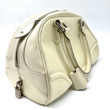 Louis Vuitton White Epi Bowling Montaigne PM