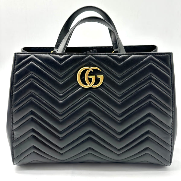 GG Marmont Tote Matelasse Leather Medium