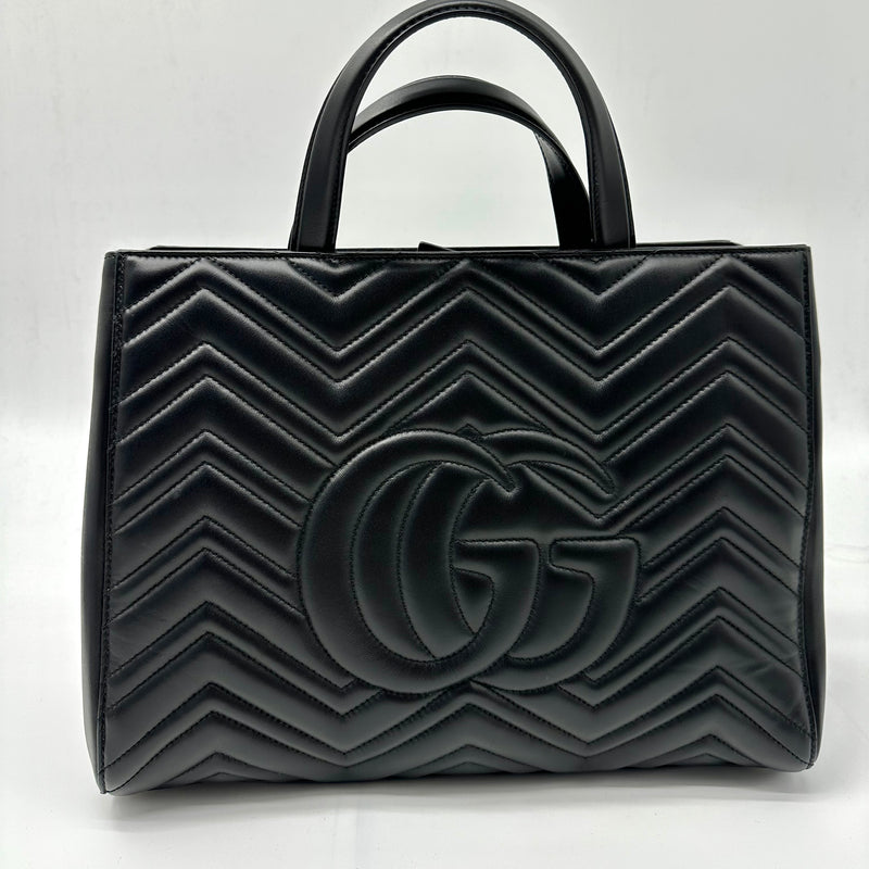 GG Marmont Tote Matelasse Leather Medium