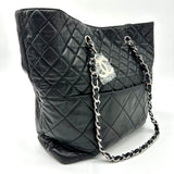 Chanel In The Business Tote Quilted Lambskin Bag