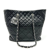 Chanel In The Business Tote Quilted Lambskin Bag