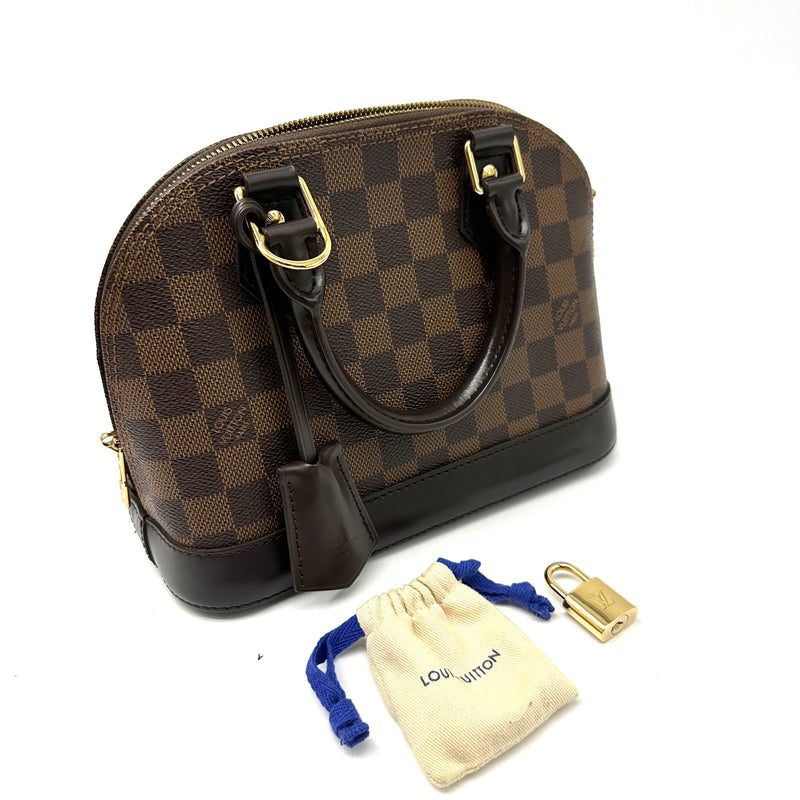 Louis Vuitton Damier Ebene Alma BB