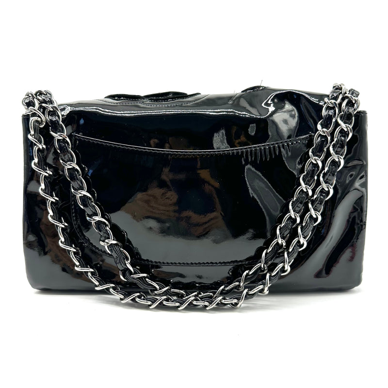 CHANEL Timeless/Classique Patent Leather Crossbody Bag