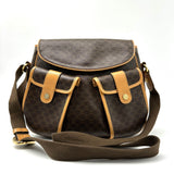 Macadam Canvas Shoulder Bag Brown