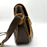 Macadam Canvas Shoulder Bag Brown