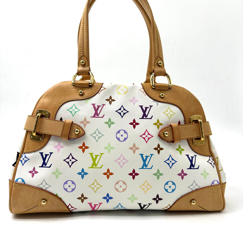 LOUIS VUITTON  Monogram Multicolor Claudia White