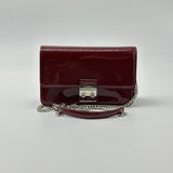 Christian Dior Miss Dior Promenade Wallet on Chain Patent Large