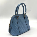 Gucci Convertible Dome Satchel Microguccissima Leather Mini