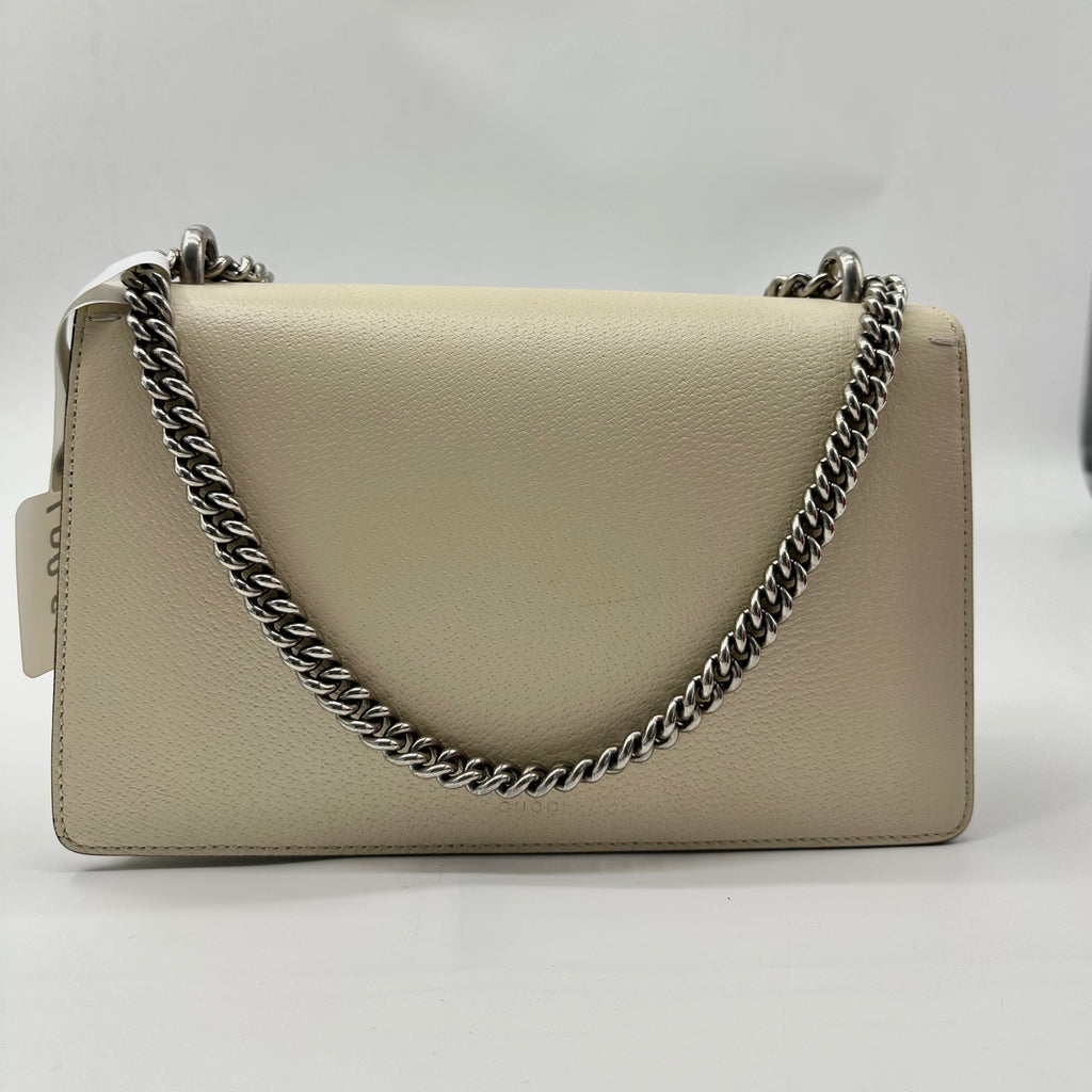 Dionysus Shoulder Bag Leather with Embellished Detail Small