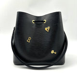 LOUIS VUITTON  Epi Love Lock NeoNoe Black