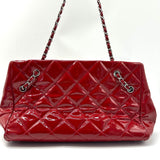 Cells Tote Quilted Patent Medium