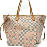 Damier Azur Tahitienne Neverfull w/Pouch MM Tote