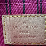 LOUIS VUITTON Monogram Neverfull PM Pochette Pivoine