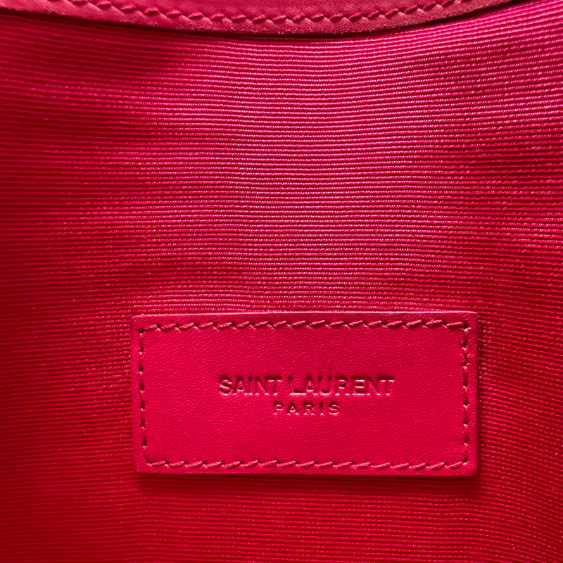 Yves Saint Laurent Autre Marque Pink Leather Briefcase