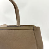 FENDI Vitello Elite 2Jours Tote Tortora