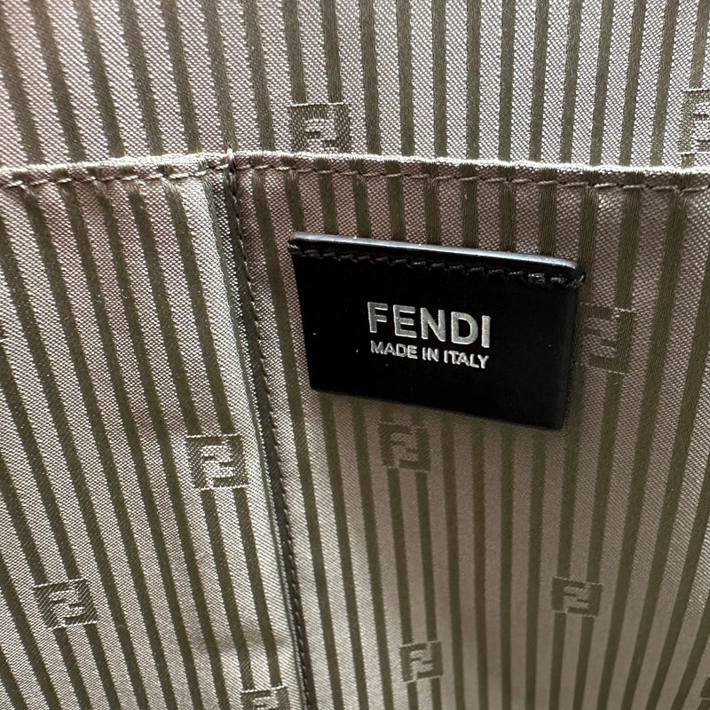 FENDI Vitello Elite 2Jours Tote Tortora