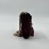 Gucci Emily Chain Flap Bag Microguccissima Leather Mini