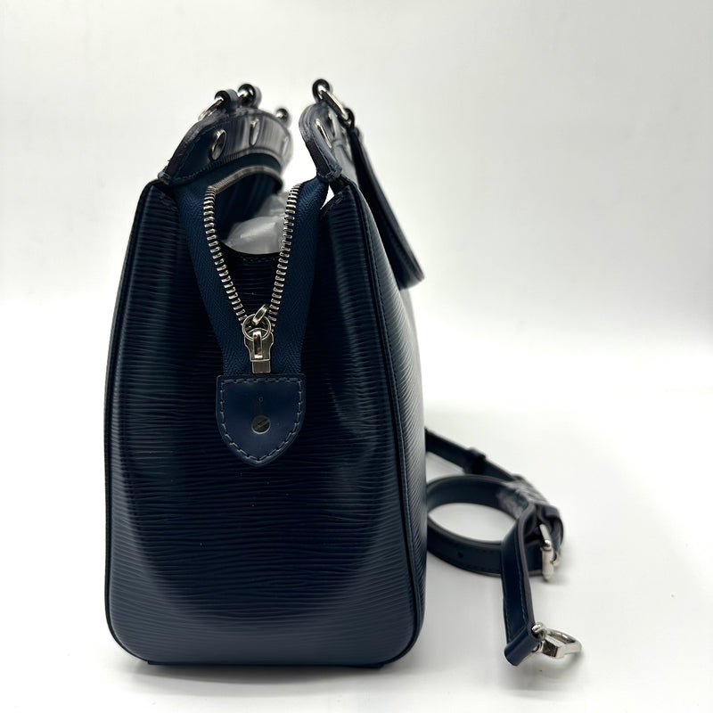 LOUIS VUITTON Epi Brea MM Indigo