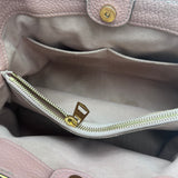 LOUIS VUITTON  Damier Ebene Cuir Taurillon Brittany Magnolia