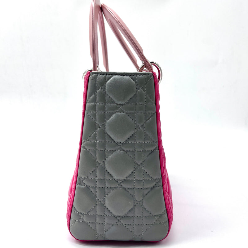 Lady Dior Bag Cannage Quilt Lambskin Medium