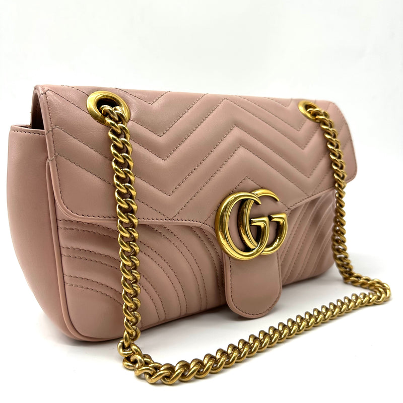 GUCCI Small Marmont Matelasse Shoulder Bag