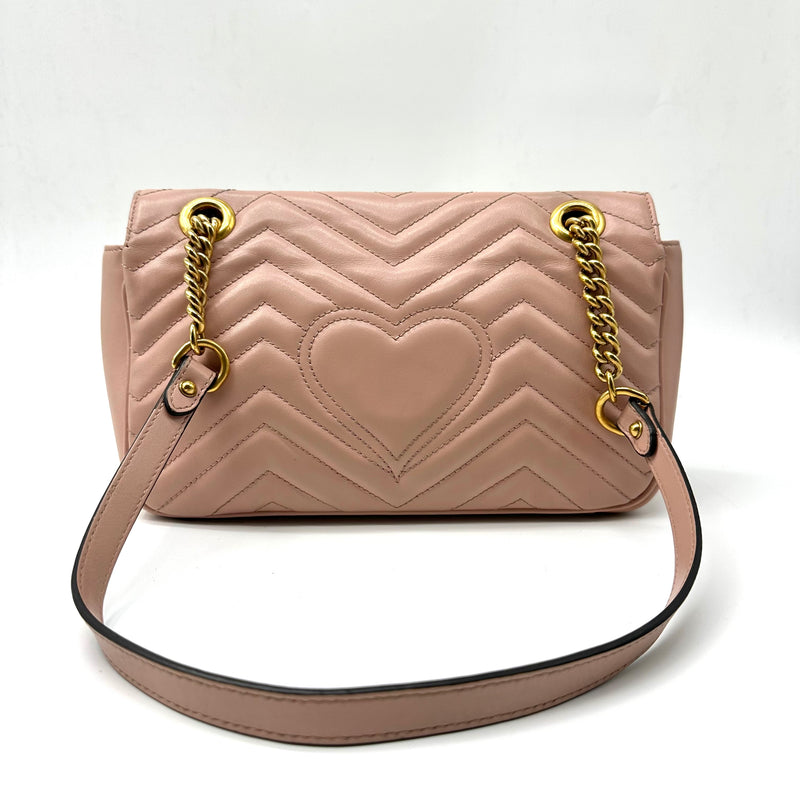 GUCCI Small Marmont Matelasse Shoulder Bag