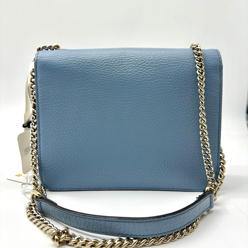 Interlocking Shoulder Bag Leather Small