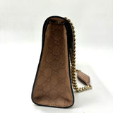 Gucci Light Brown Guccissima Leather Large Emily Chain Shoulder Bag