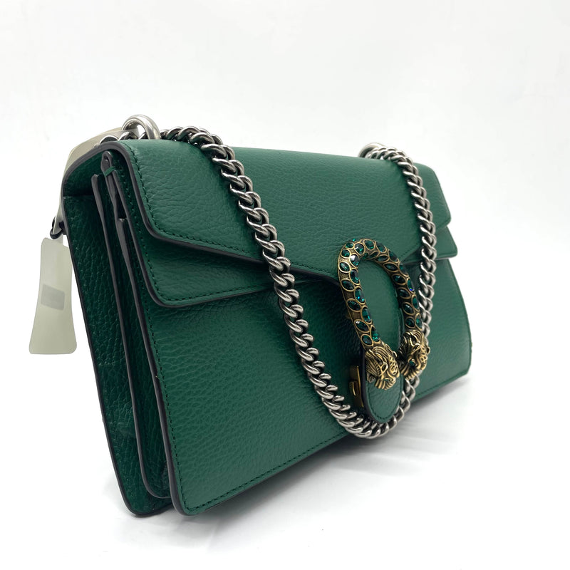 Dionysus Bag Leather Small Green