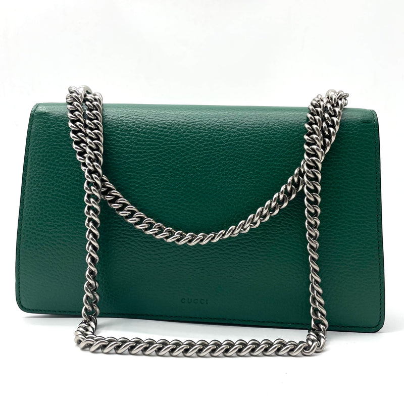 Dionysus Bag Leather Small Green