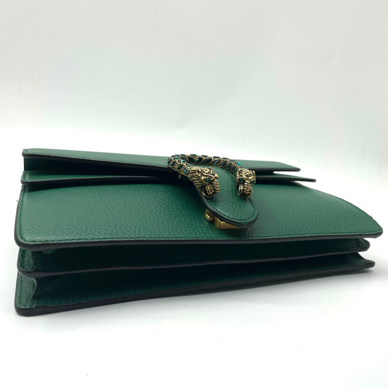 Dionysus Bag Leather Small Green