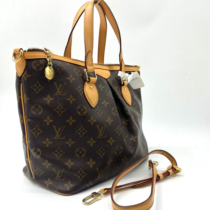 Louis Vuitton Palermo PM Canvas Tote Bag