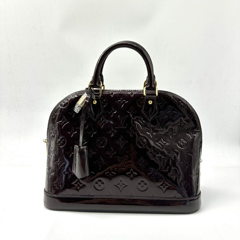 LOUIS VUITTON  Vernis Alma GM Amarante