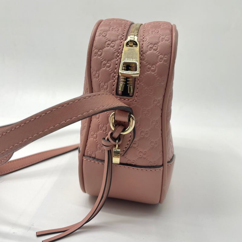 GUCCI Microguccissima Mini Bree Crossbody Bag