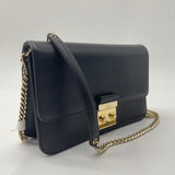 GUCCI Padlock Shoulder Bag Leather Medium