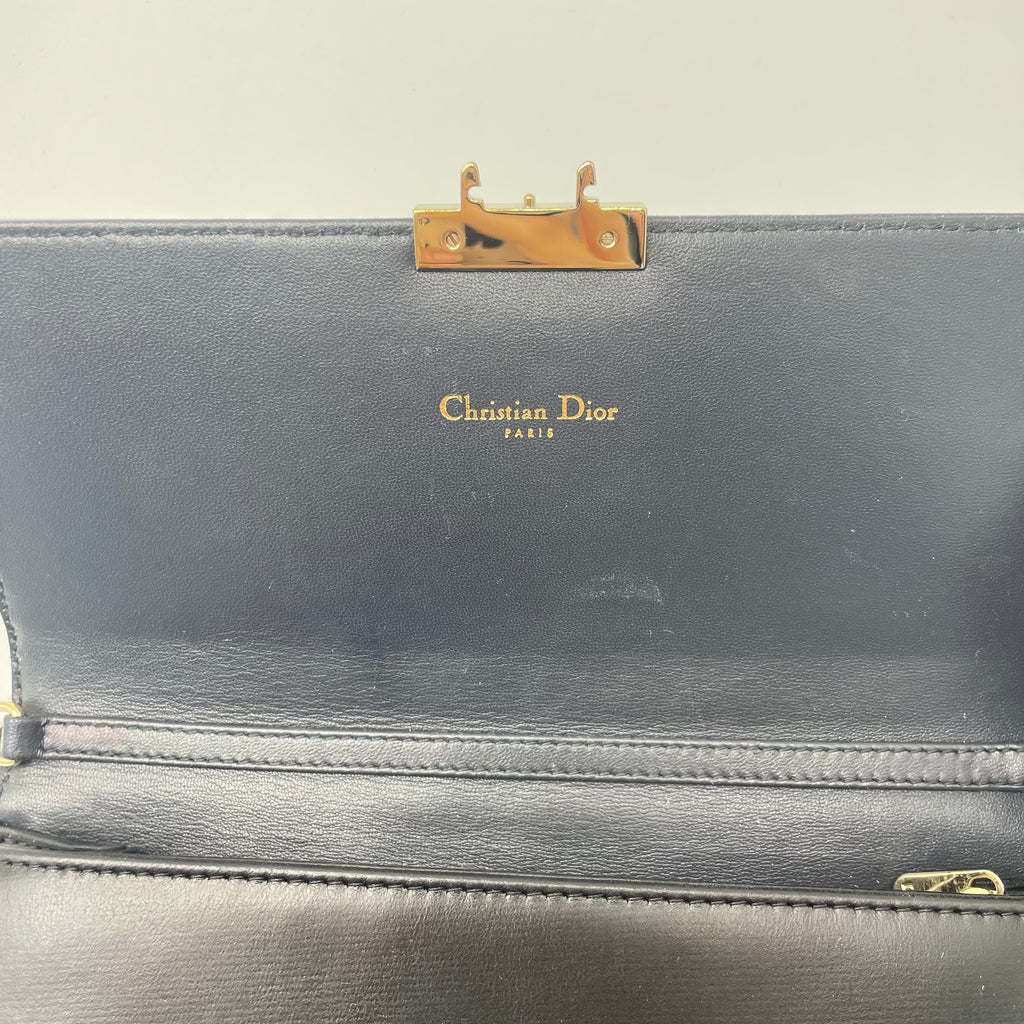 GUCCI Padlock Shoulder Bag Leather Medium