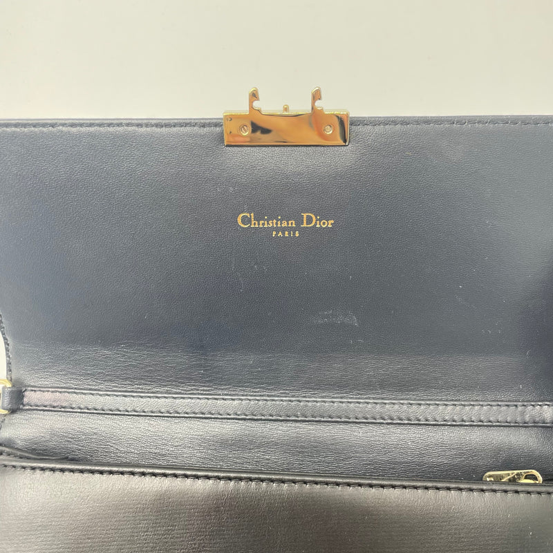 GUCCI Padlock Shoulder Bag Leather Medium