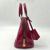 Louis Vuitton Alma BB patent leather handbag