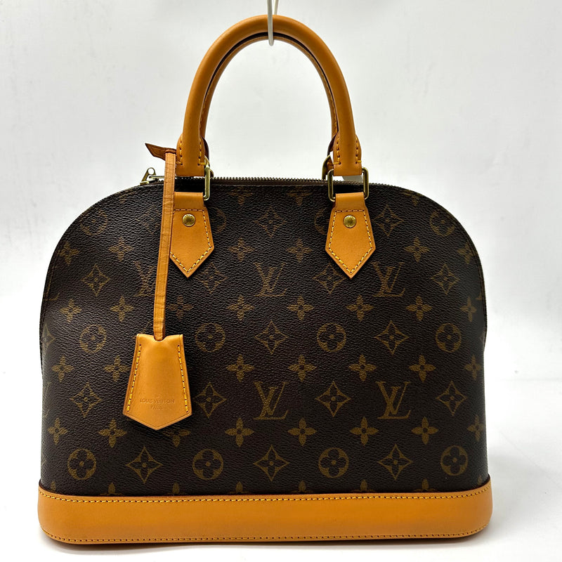 Louis Vuitton Alma Handbag Monogram Canvas PM