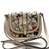 Gucci Nice Shoulder Bag Floral Printed Leather Small