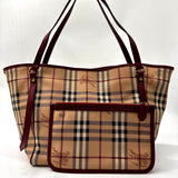 BURBERRY Haymarket Check Canterbury Tote Bag