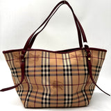 BURBERRY Haymarket Check Canterbury Tote Bag