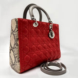 Christian Dior Lady Dior Bag Cannage Quilt Lambskin Large