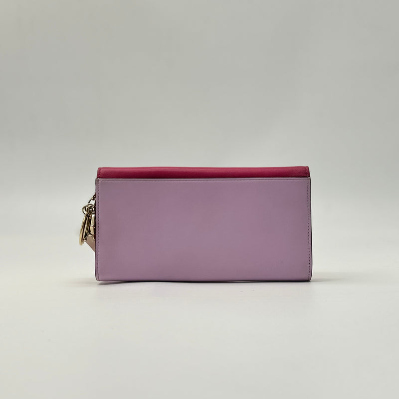 Smooth Calfskin Diorissimo Long Wallet