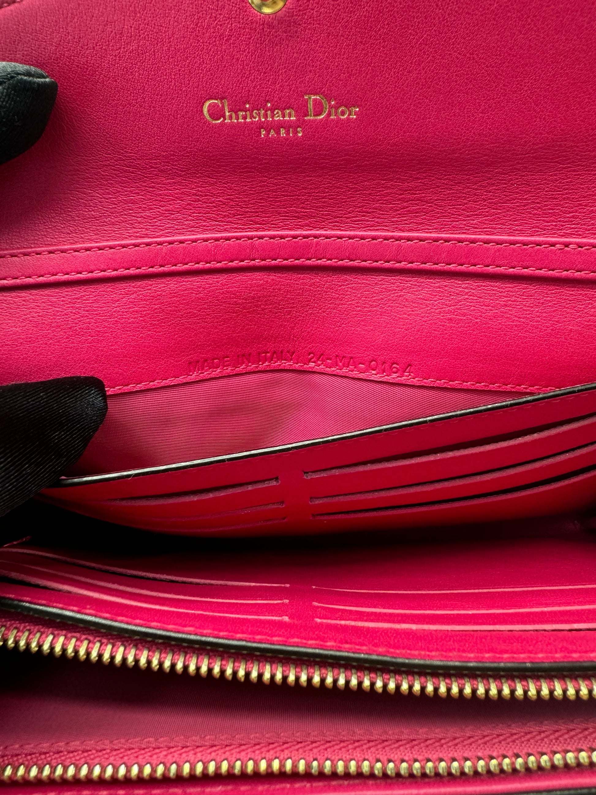 Smooth Calfskin Diorissimo Long Wallet