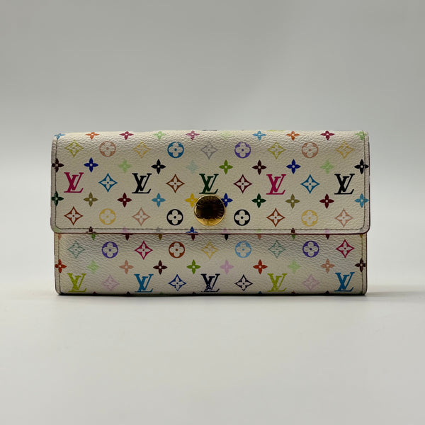 LOUIS VUITTON Multicolor Portefeuille Sarah Long Wallet