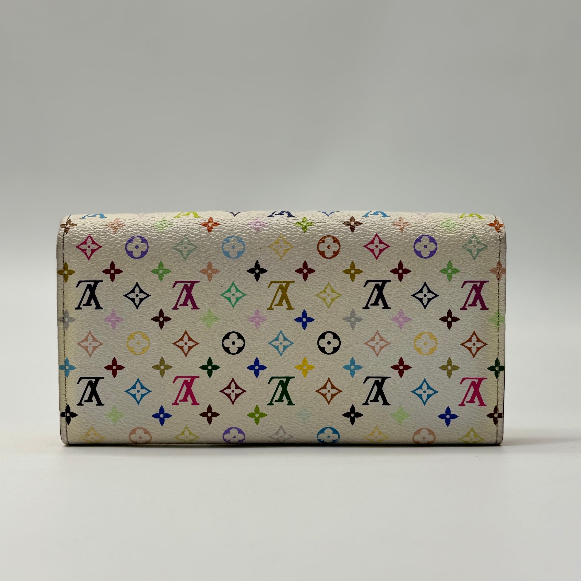 LOUIS VUITTON Multicolor Portefeuille Sarah Long Wallet
