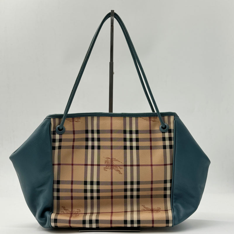 Burberry  Haymarket Check Small Knots Canterbury Tote