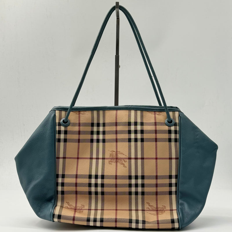 Burberry  Haymarket Check Small Knots Canterbury Tote